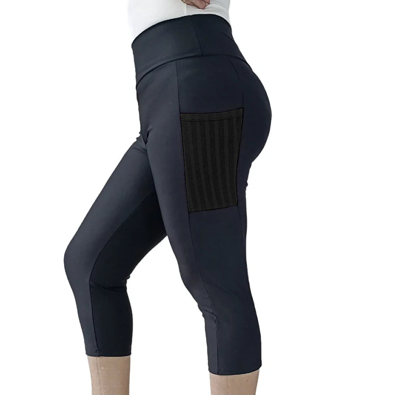 Legging Capri com Bolso