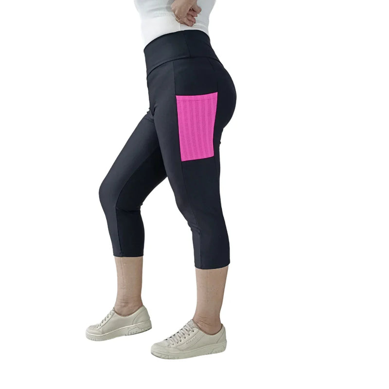 Legging Capri com Bolso