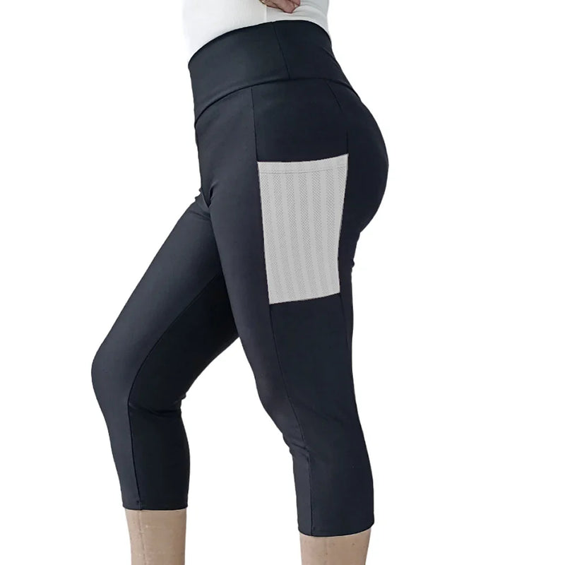 Legging Capri com Bolso
